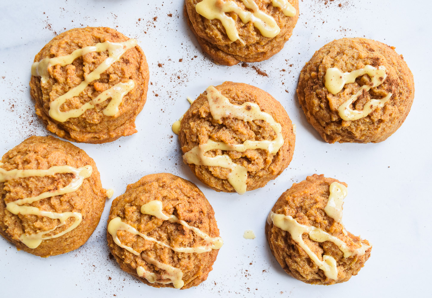 The BEST Soft and Chewy Pumpkin Cookies - loaves & such